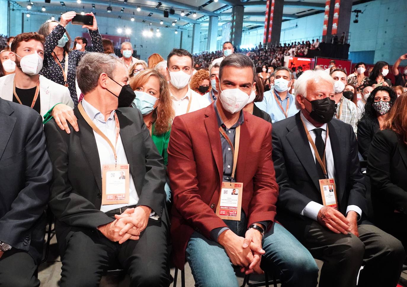 Segunda jornada del 40 Congreso Federal del PSOE,con la participación de dirigentes de Castilla y León.