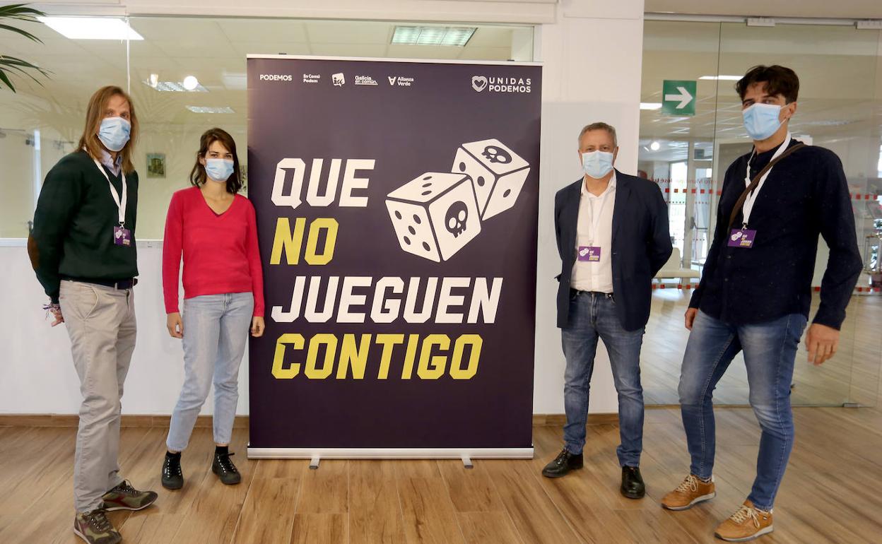 Los locales de juego son un peligro para la salud pública, según el representante morado.