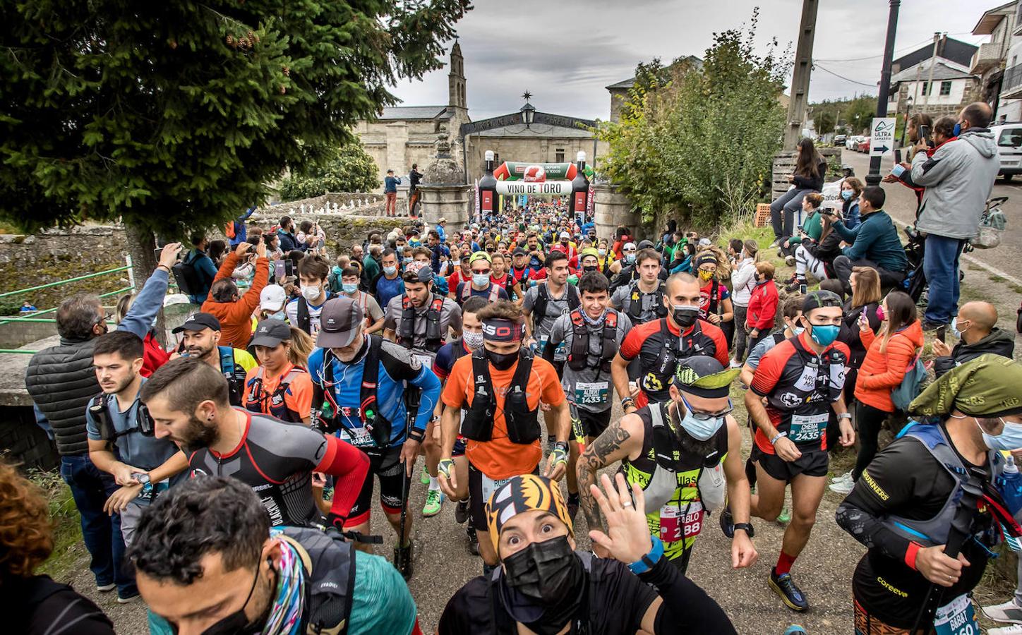 Ochocientos participantes en la carrera de montaña Ultra Sanabria.