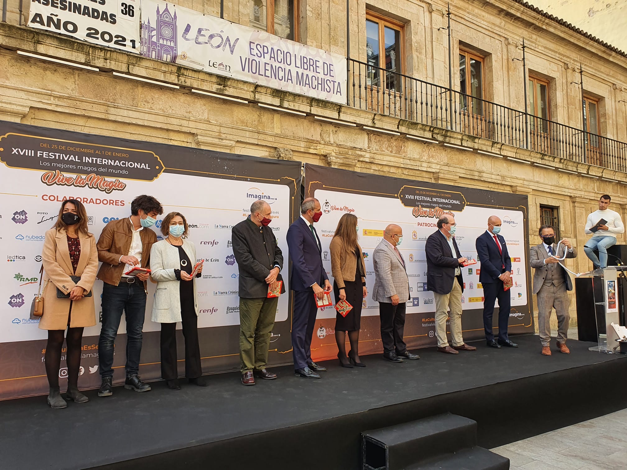 Presentación de la XVIII edición del Festival Internacional León Vive la Magia.