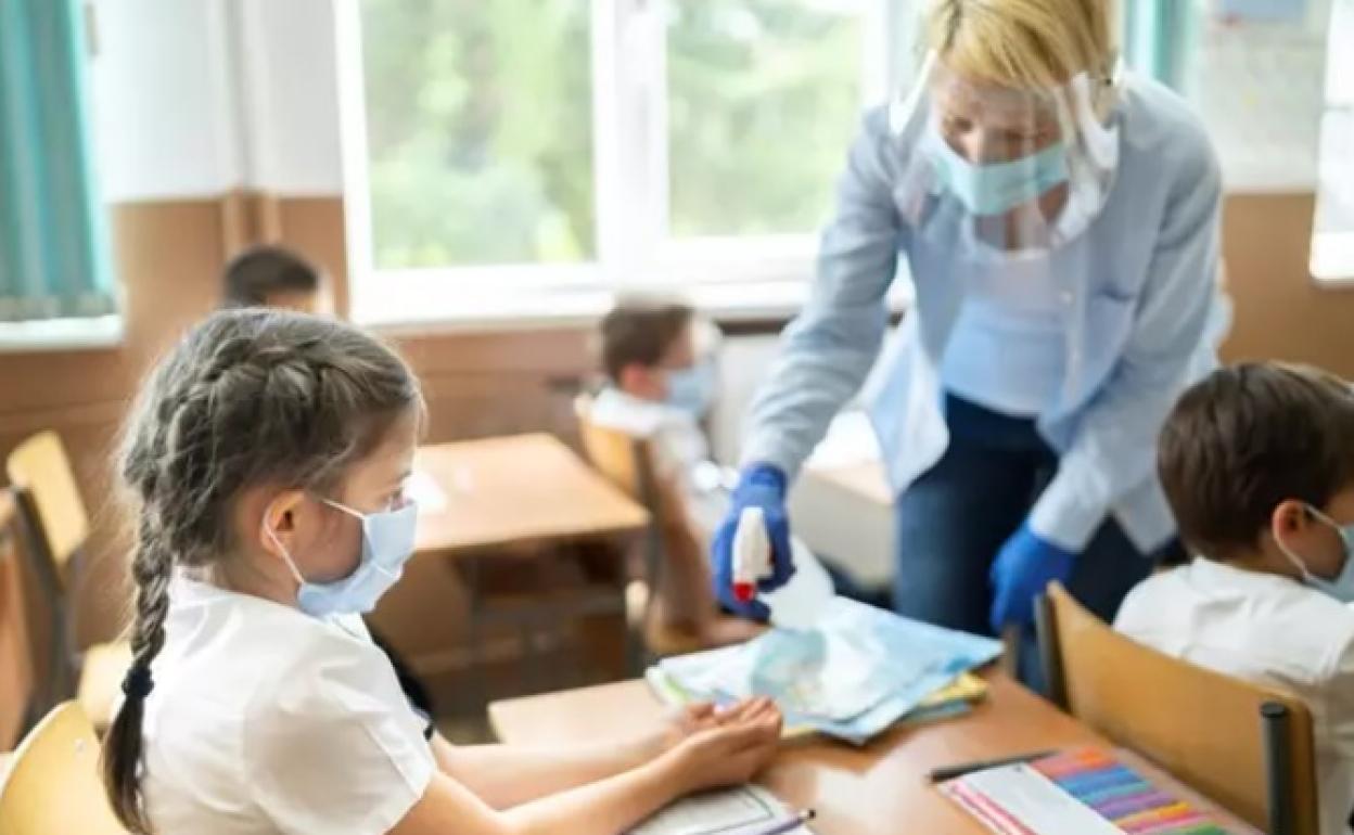 Medidas de proteción durante las clases en pandemia. 