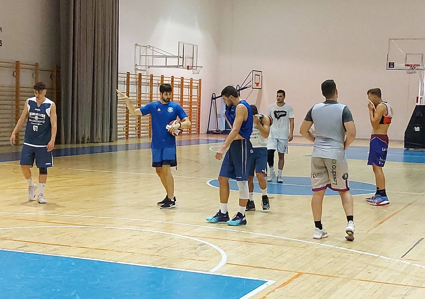 Imagen de un entrenamiento del Reino de León.