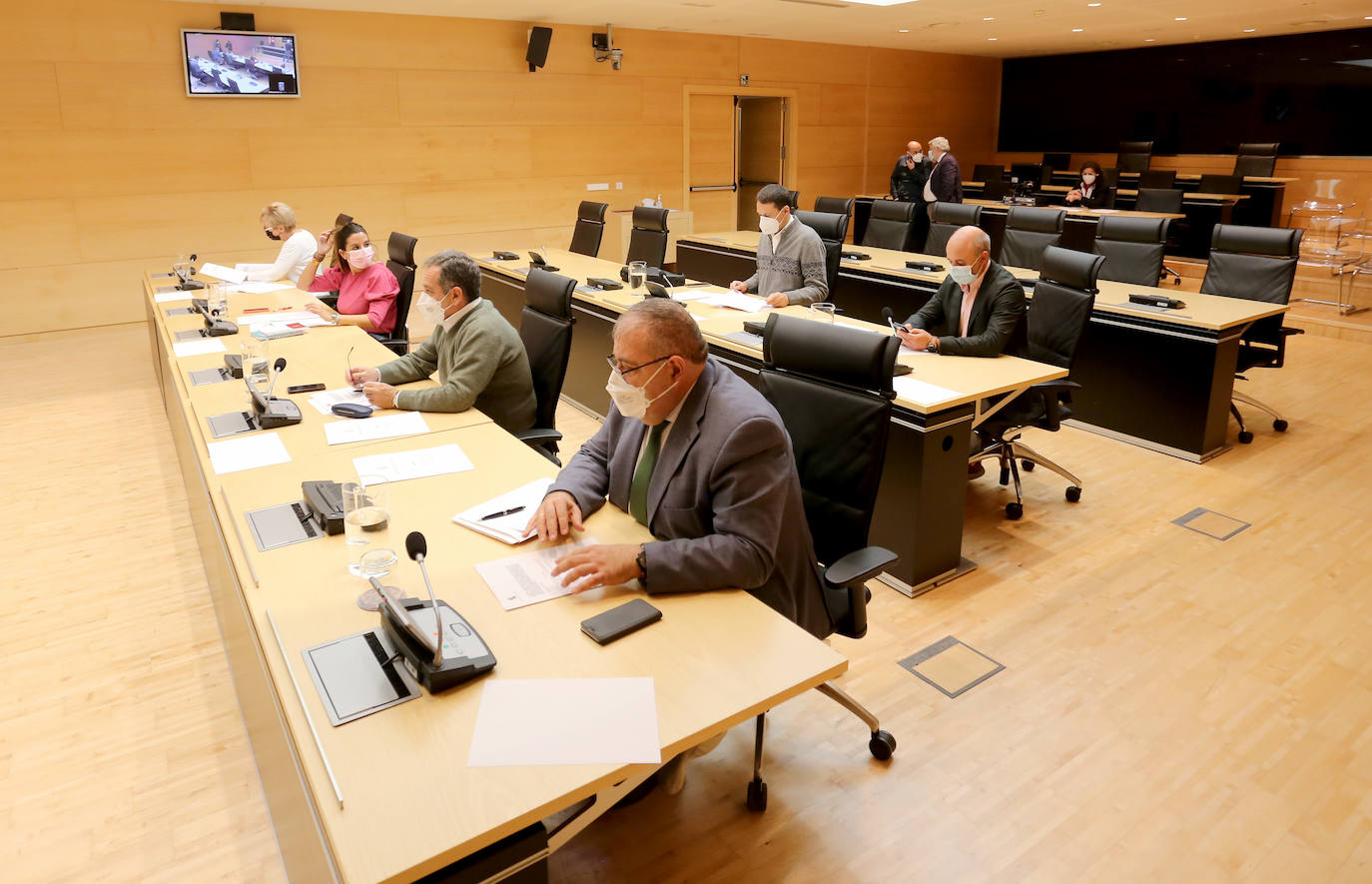 Reunión de la Comisión de Investigación de las Cortes sobre las residencias