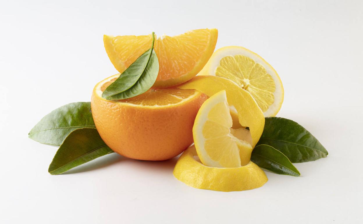 Naranja y limón. 
