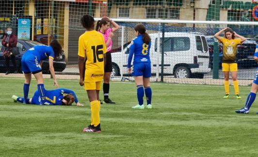 CD Femenino Ponferradina y Olímpico disputaron la final de la I Copa Diputación de fútbol femenino.