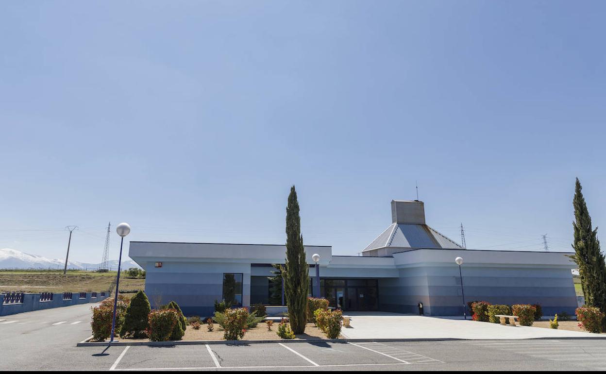 Imagen del crematorio de Segovia. 