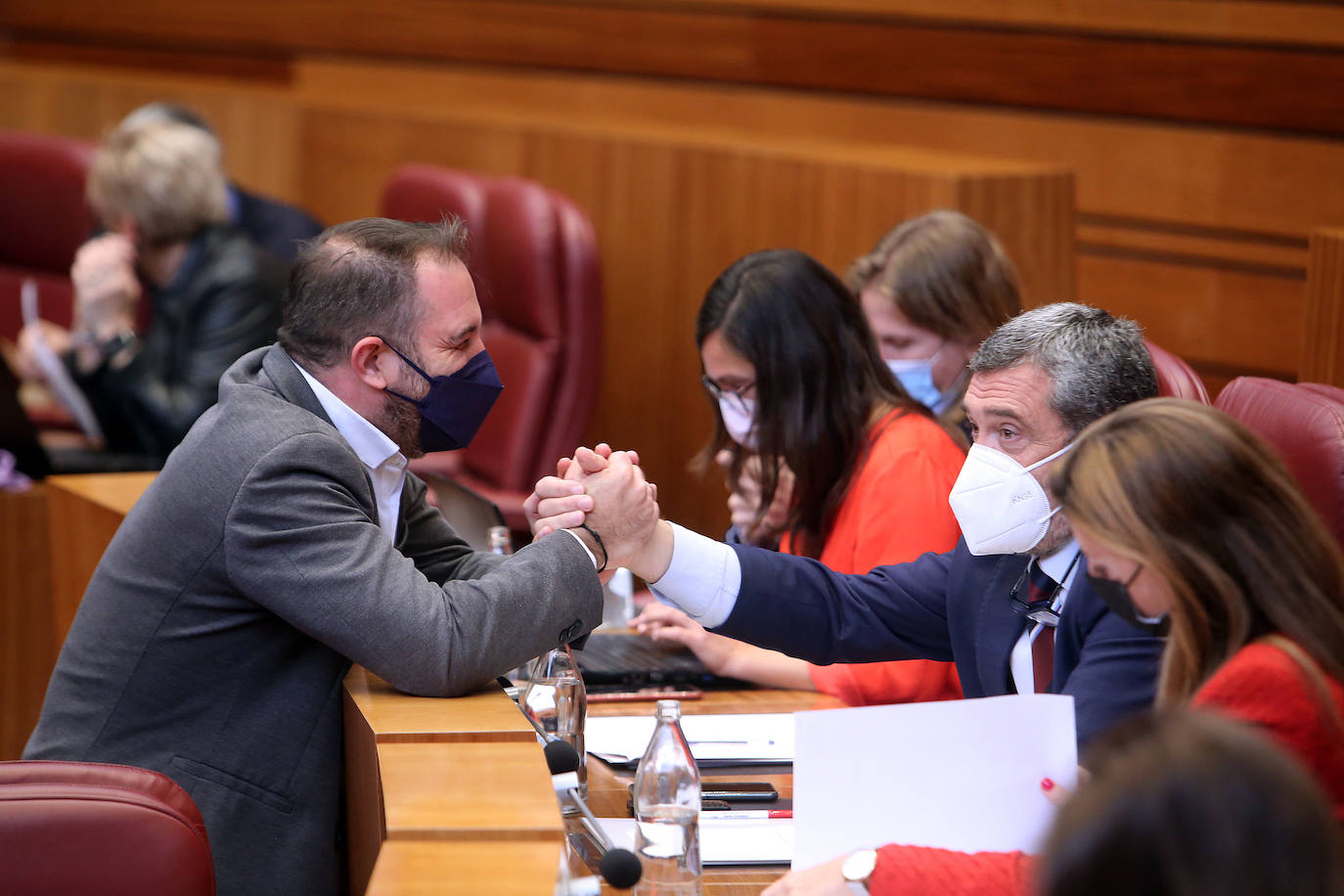 Pleno de las Cortes de Castilla y León en su sesión de miércoles.