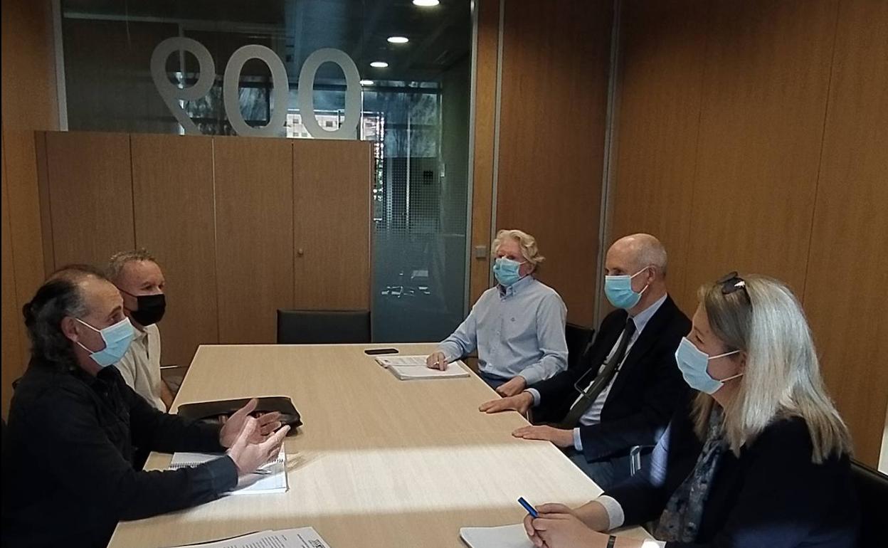 Imagen de la reunión de la Unión de Campesinos de Castilla y León.