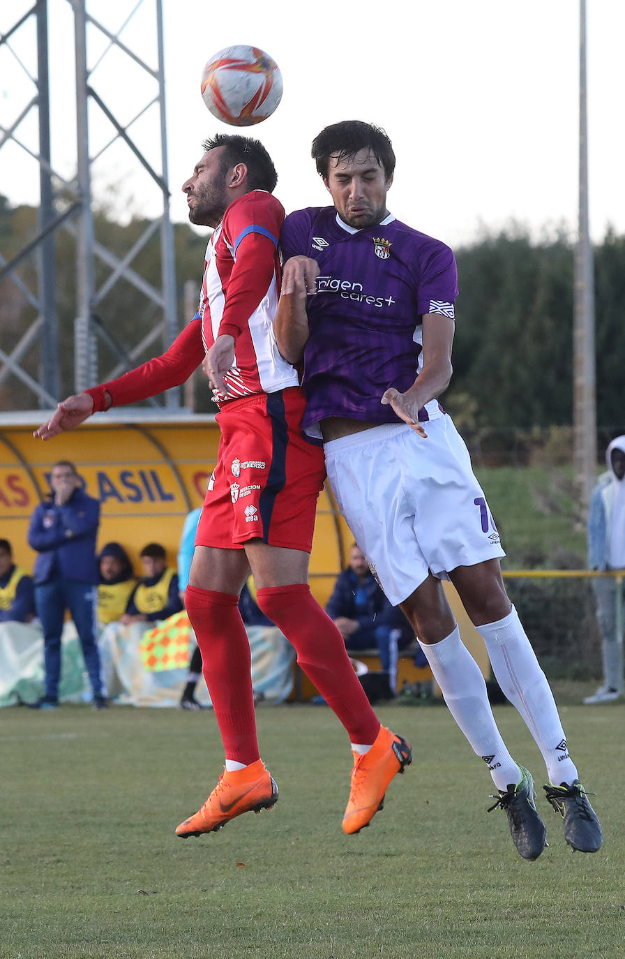 Un gol del jugador local Saúl decantó el partido del lado de los palentinos