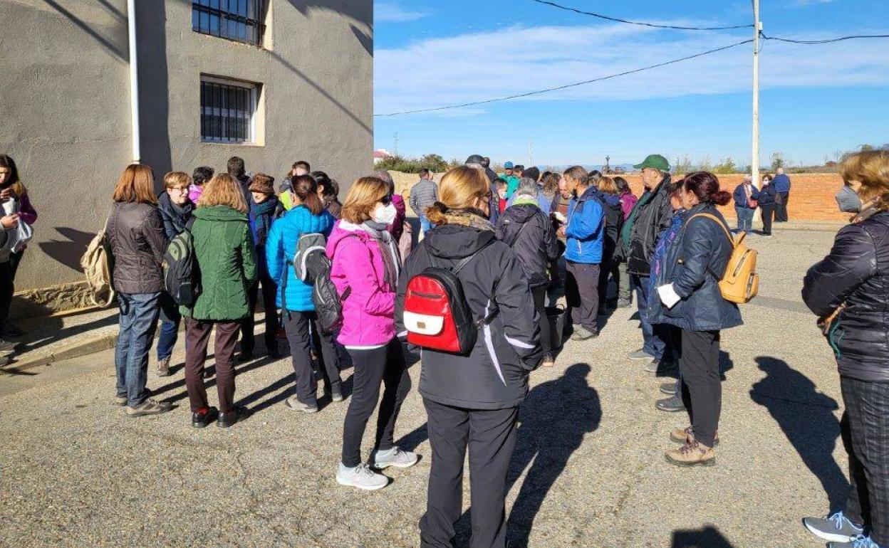 La marcha volvía a unir ambas localidades leonesas.