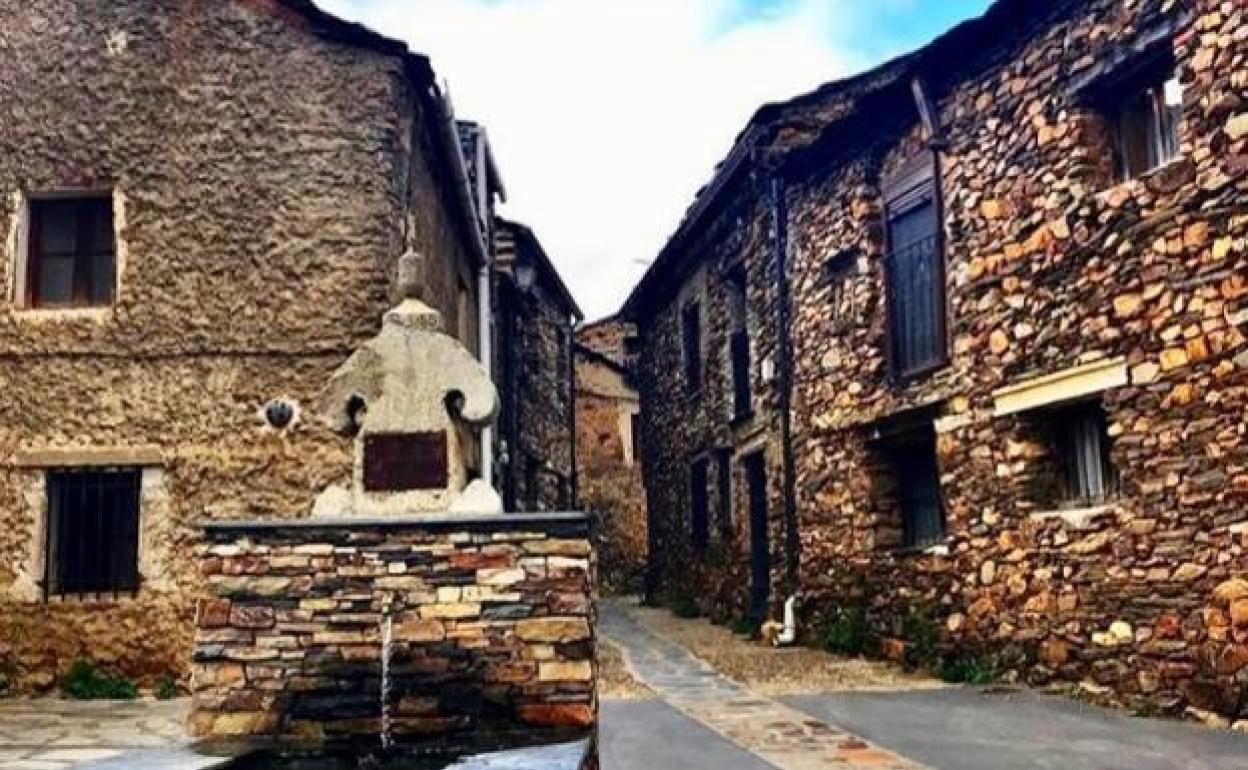 Una localidad de la España vaciada.