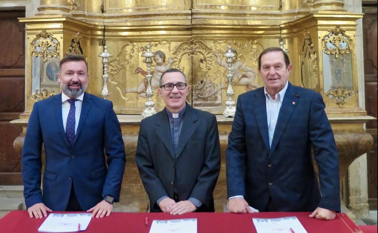 Firma del convenio.