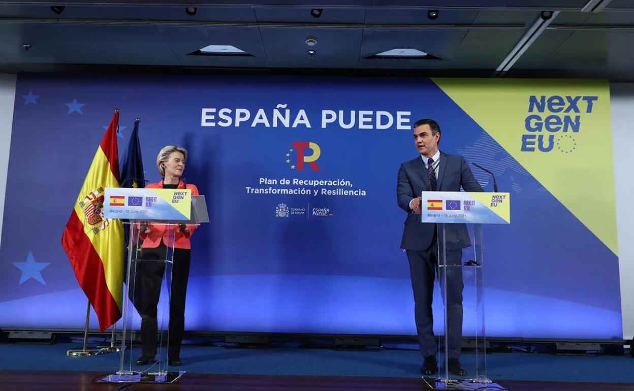 España solicita a Bruselas los primeros 10.000 millones del fondo de recuperación