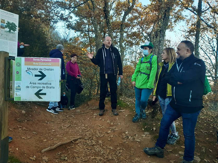 Fotos: Ruta por la Calidad de la Castaña celebrada en Las Médulas