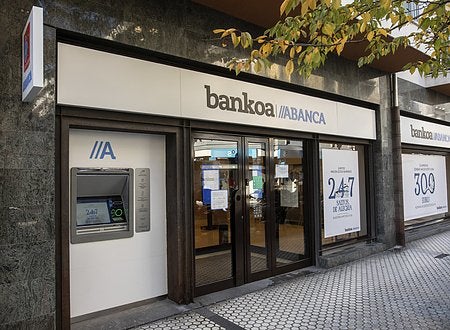 Imagen de una sucursal de Bankoa Abanca.