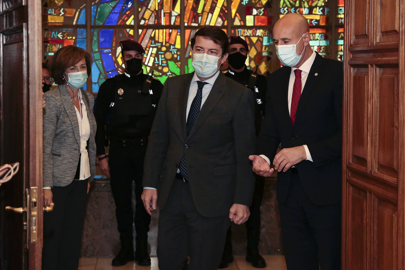 Fotos: Visita del presidente de la Junta a León