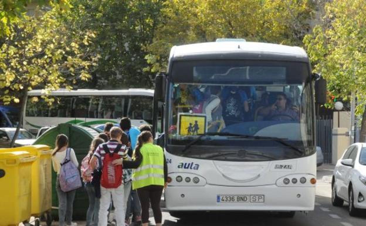 Transporte escolar.