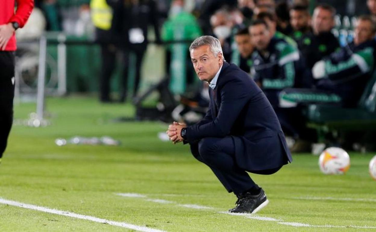 Fran Escribá, ya exentrenador del Elche. 