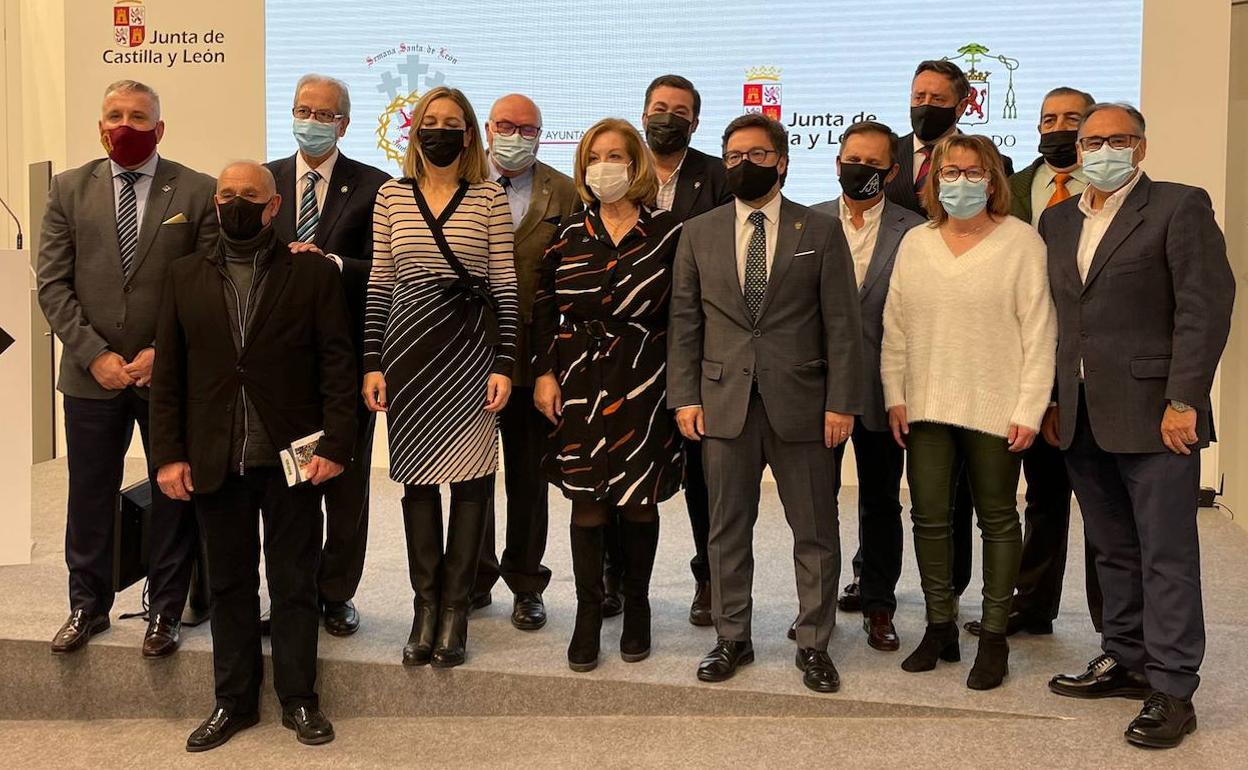 El 33 Encuentro Nacional de Cofradías de León se promocionó en Intur este fin de semana.