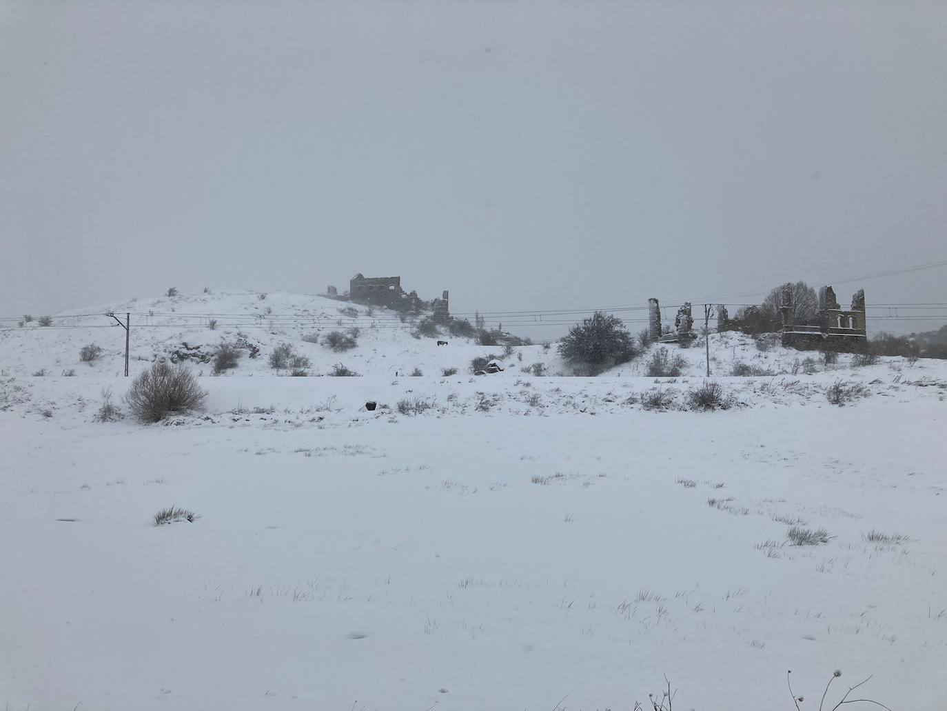 Fotos: La nieve cubre de blanco Villamanín