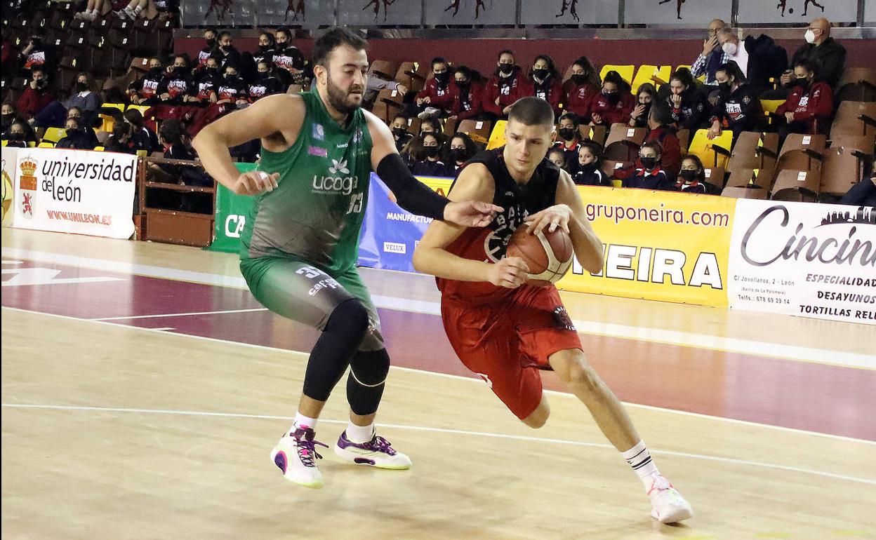 Basket León no pudo prolongar su racha en Porriño.