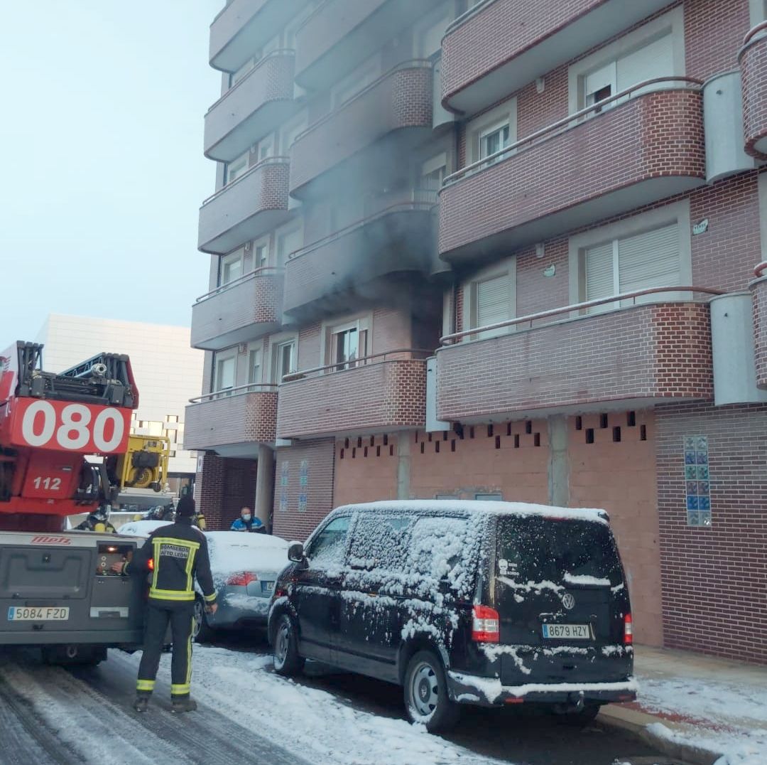 Fotos: Incendio en una vivienda en San Andrés