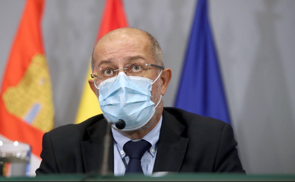 El vicepresidente, portavoz y consejero de Transparencia, Ordenación del Territorio y Acción Exterior, Francisco Igea, presenta los nuevos indicadores y recursos del Observatorio del Sistema de Salud de Castilla y León.