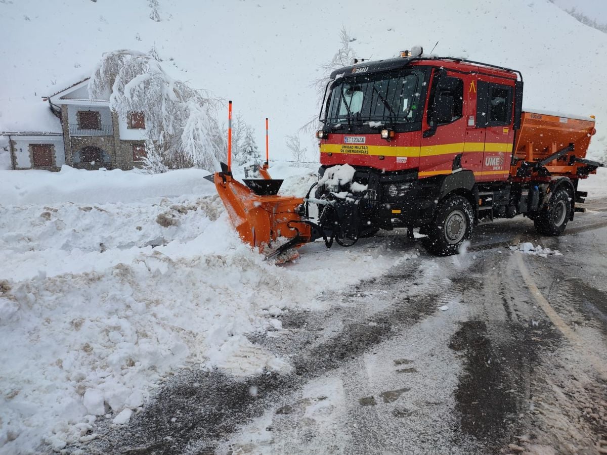 La Unidad Militar de Emergencias ha terminado sus ejercicios de instrucción en ambiente invernal