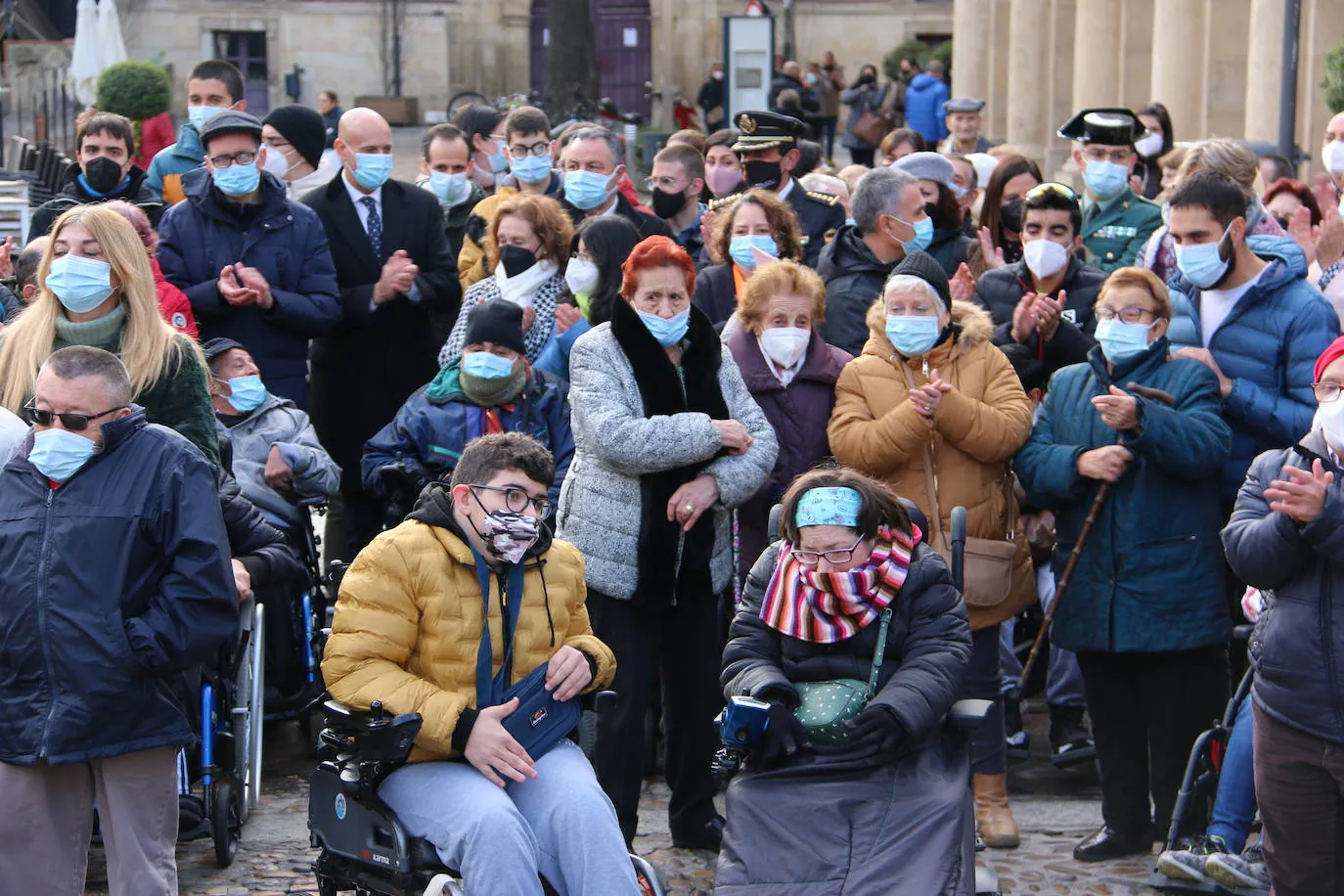 Con motivo del Día Internacional de las Personas con Discapacidad celebrado este 3 de diciembre, San Marcelo se ha llenado de asociaciones en una emotiva lectura de poemas