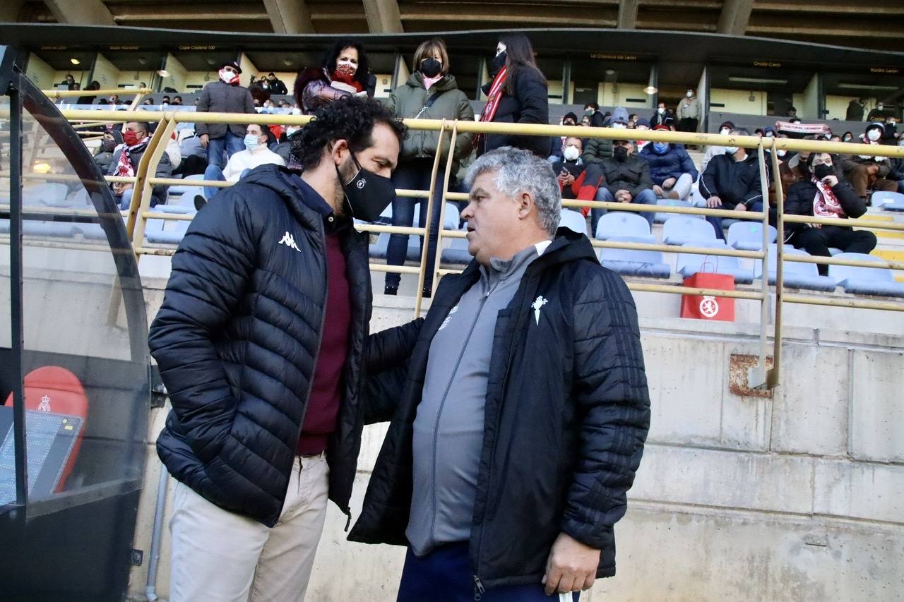 El conjunto leonés recibía en el Reino de León a los olivicos en una nueva jornada de la Primera RFEF.