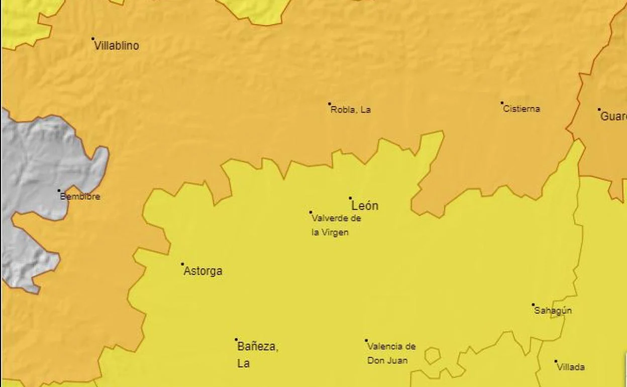 La precipitaciones se esperan a lo largo y ancho de la provincia durante la jornada del miércoles, siendo de nieve en la gran mayoría del territorio leonés.