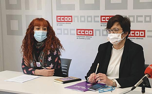 Galería. CCOO se proclama un «sindicato feminista».