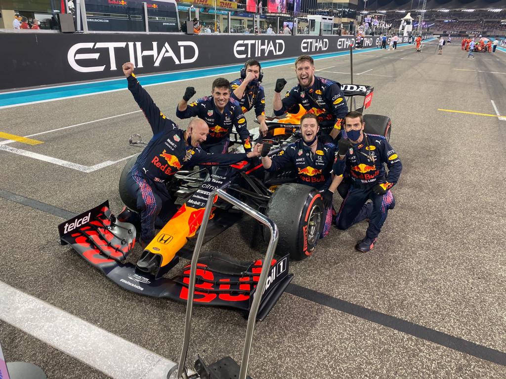 El leonés ha formado parte del equipo de mecánicos del reciente campeón, Max Verstappen.