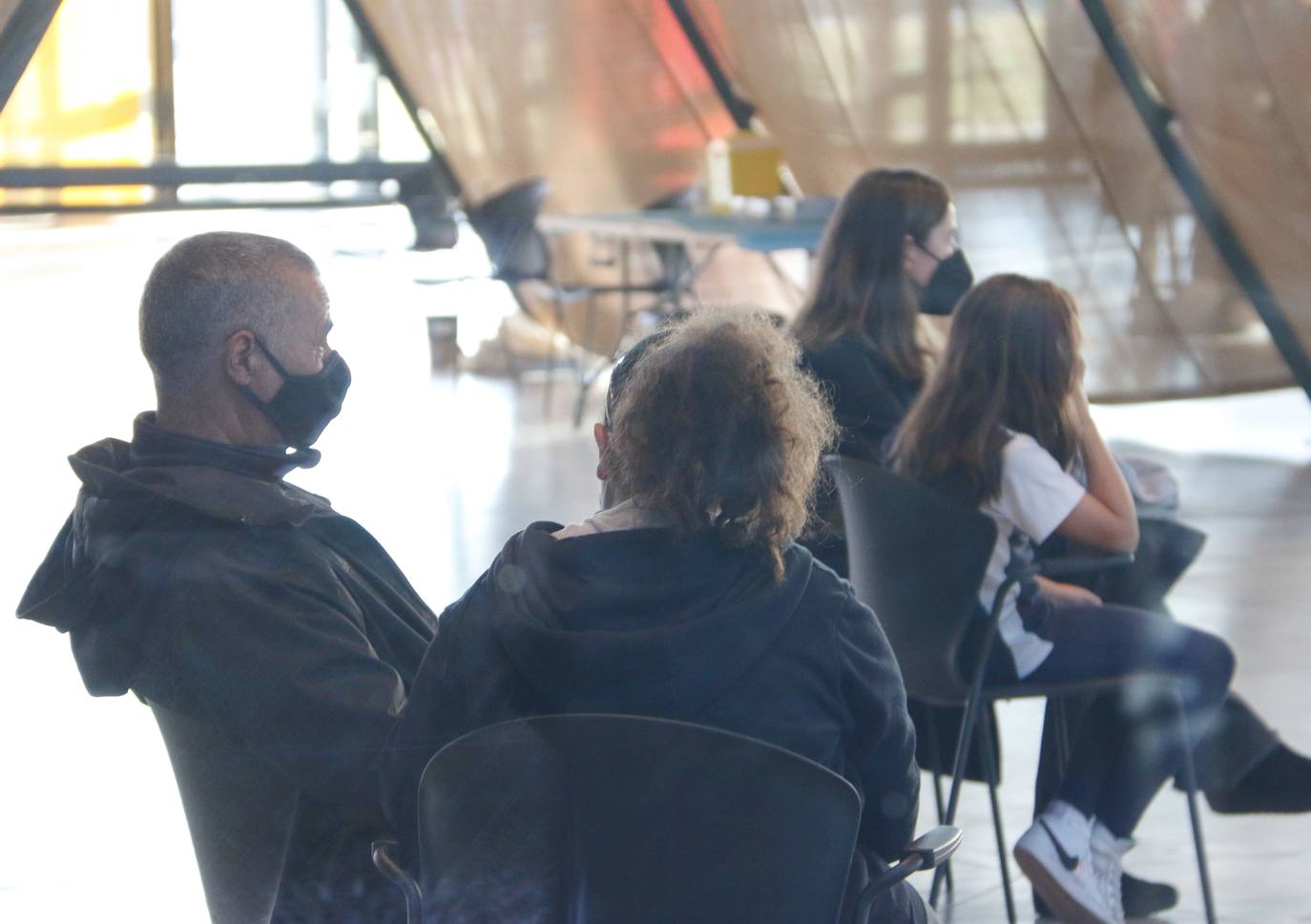 El Palacio de Exposiciones acoge desde este jueves la vacunación de menores de 12 años del área de salud de León.