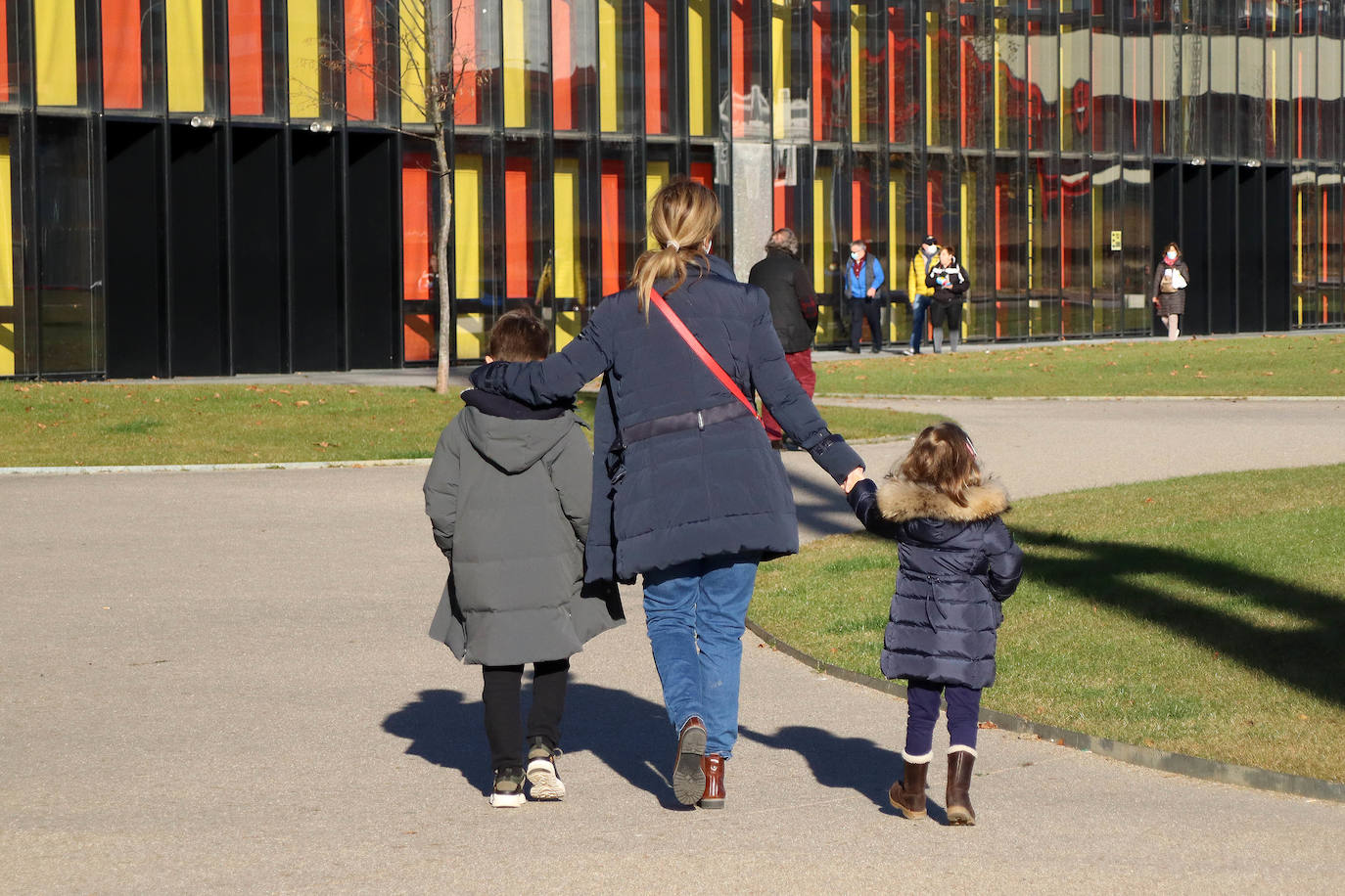 El Palacio de Exposiciones acoge desde este jueves la vacunación de menores de 12 años del área de salud de León.