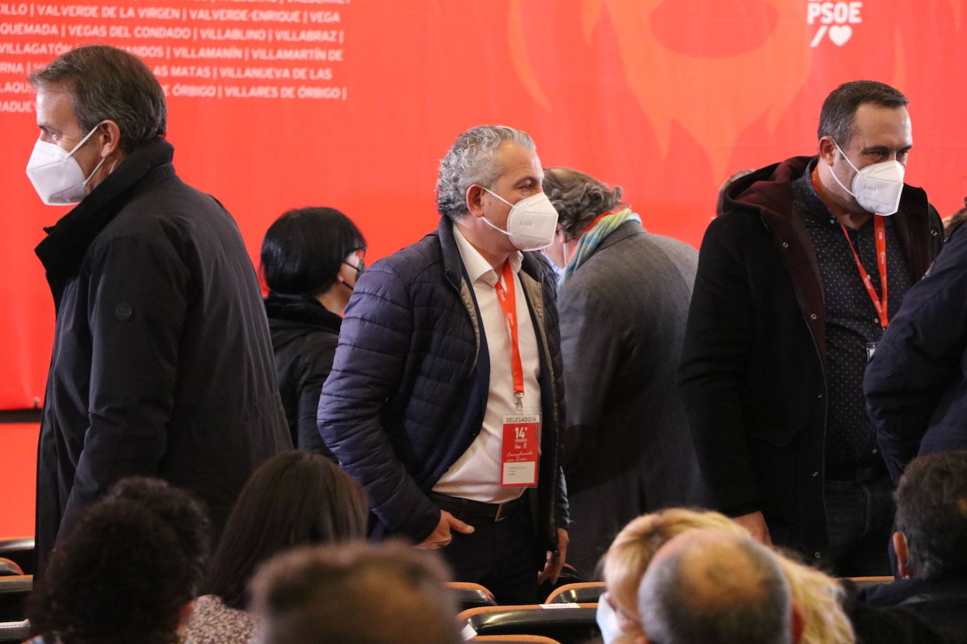 El PSOE de León reelige a su secretario con la ciencia y la innovación como el futuro de la provincia. 