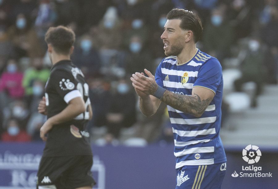 El estadio berciano ha acogido la última jornada antes del parón navideño con un encuentro entre la Deportiva y el Amorebieta.