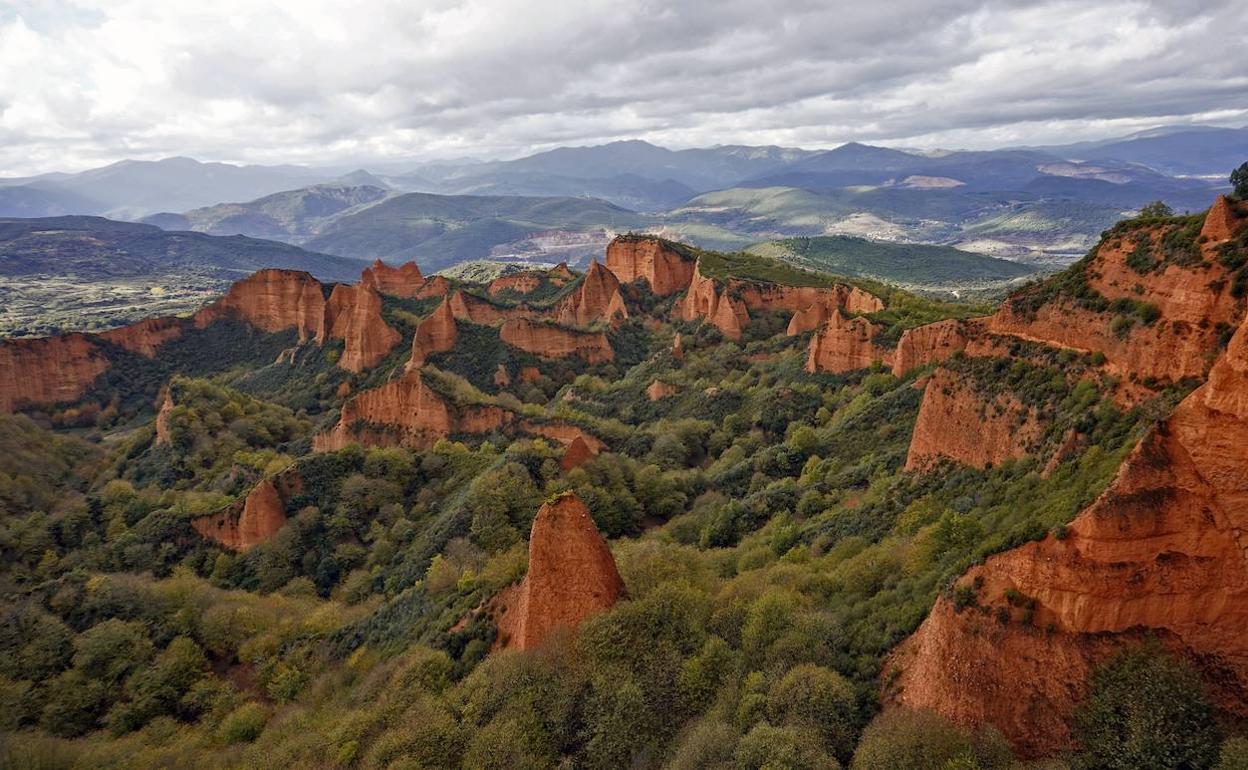 Las Médulas es uno de los lugares que se pretenden potenciar con este proyecto. 