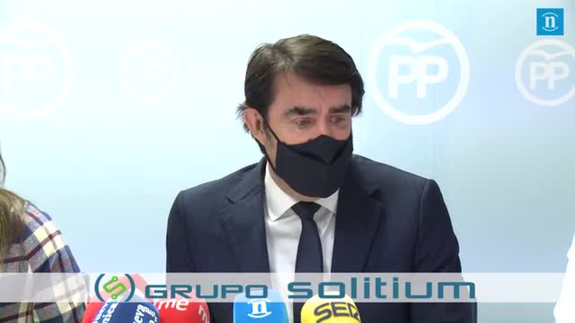 El consejero de Fomento asegura que defenderá la recuperación ferroviaria