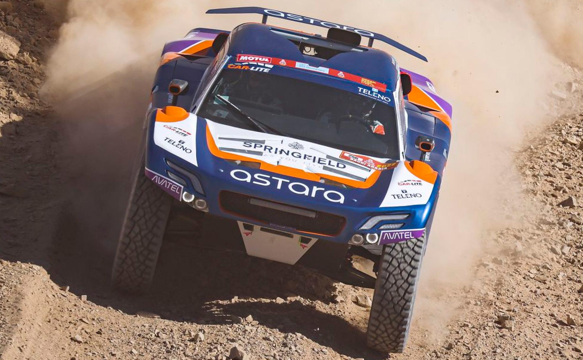 Jesús Calleja, al volante de su poderoso y evolucionado Century Racing CR6, durante los test de entrenamientorealizados este miércoles. 