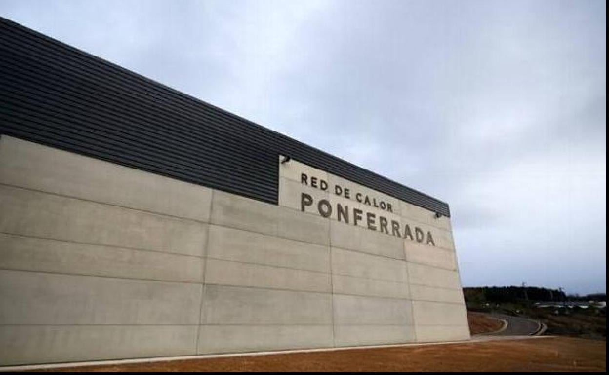 Imagen de la red de calor de Ponferrada.