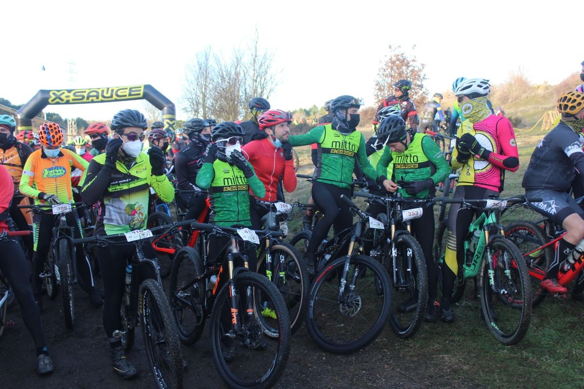 Las bicicletas han vuelto a ser las protagonistas en la séptima edición de la BTT 'Haga como Haga' en Villabalter.