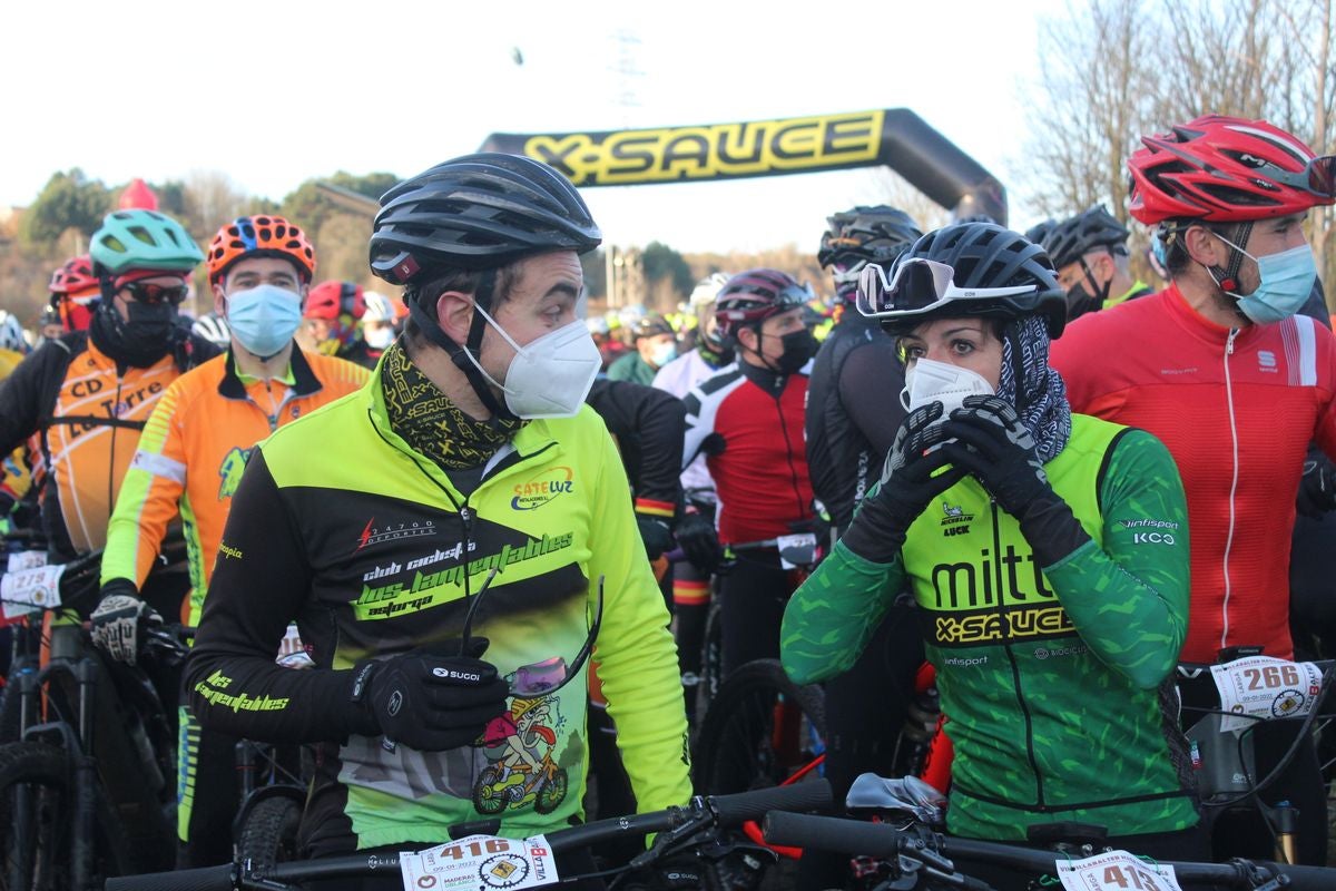 Las bicicletas han vuelto a ser las protagonistas en la séptima edición de la BTT 'Haga como Haga' en Villabalter.