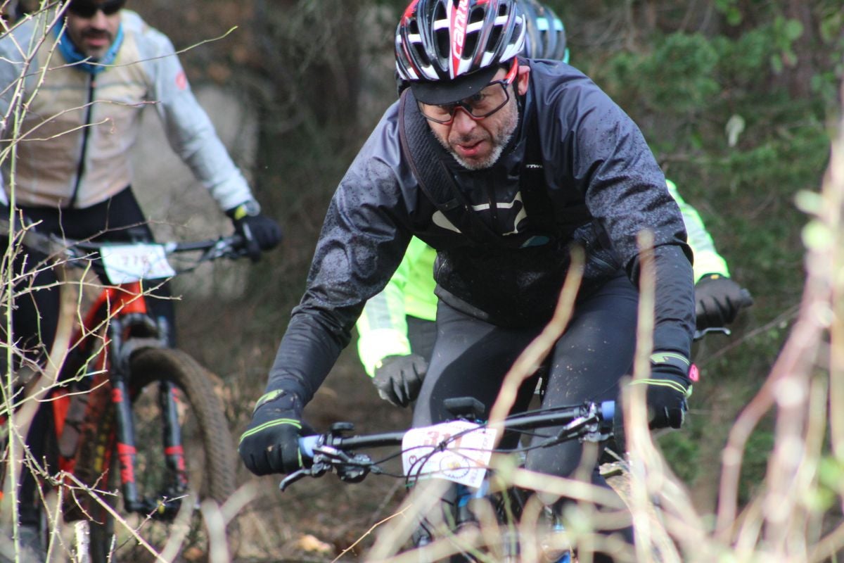 Las bicicletas han vuelto a ser las protagonistas en la séptima edición de la BTT 'Haga como Haga' en Villabalter.