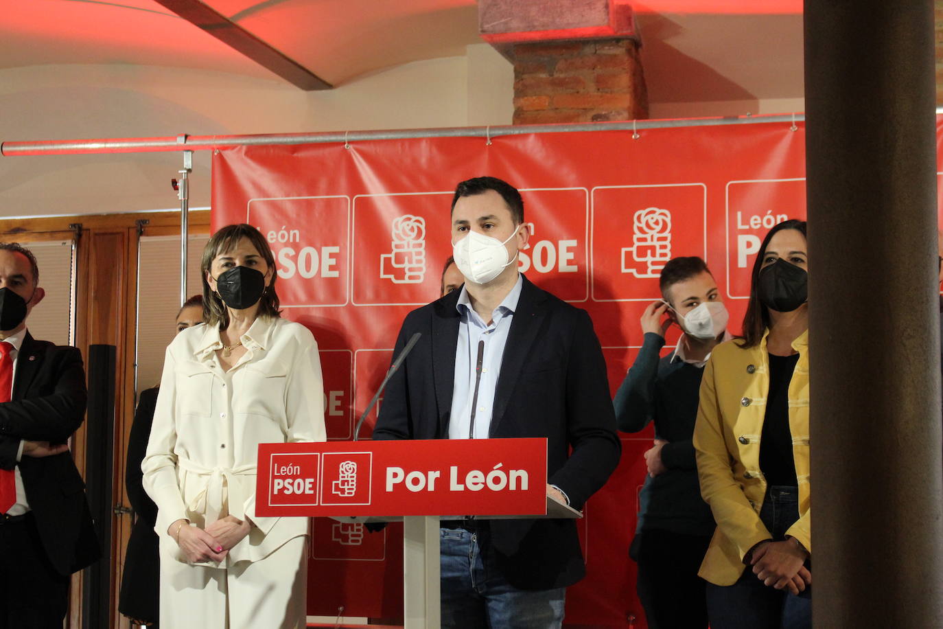 La lista del PSOE por León a las elecciones autónomicas ha presentado su candidatura