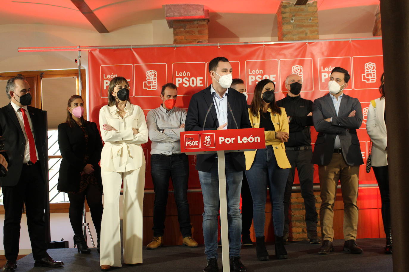 La lista del PSOE por León a las elecciones autónomicas ha presentado su candidatura