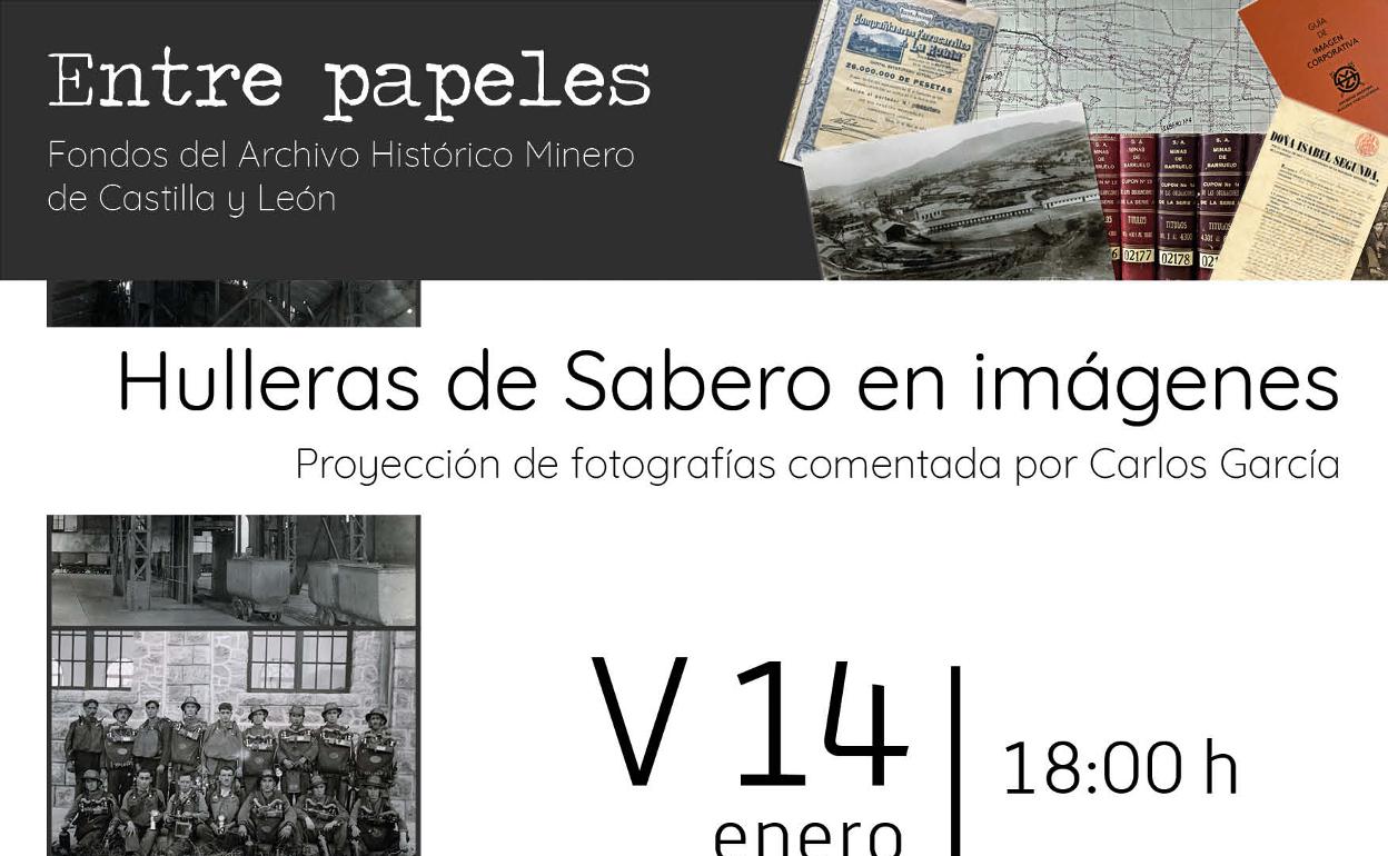 Cartel del programa 'Entre Papeles' del MSM de Sabero.