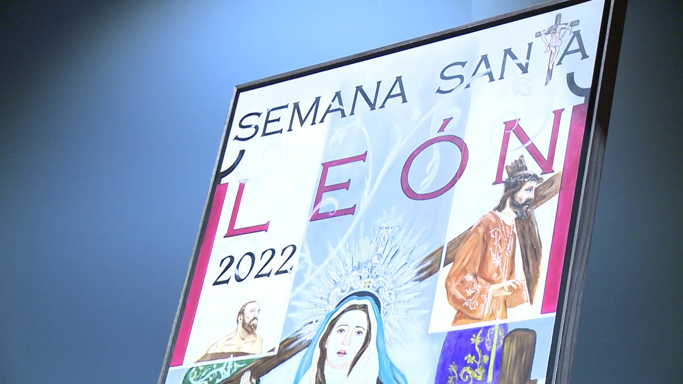 La Junta Mayor de Semana Santa de León presenta el cartel que representará esta celebración el 2022.