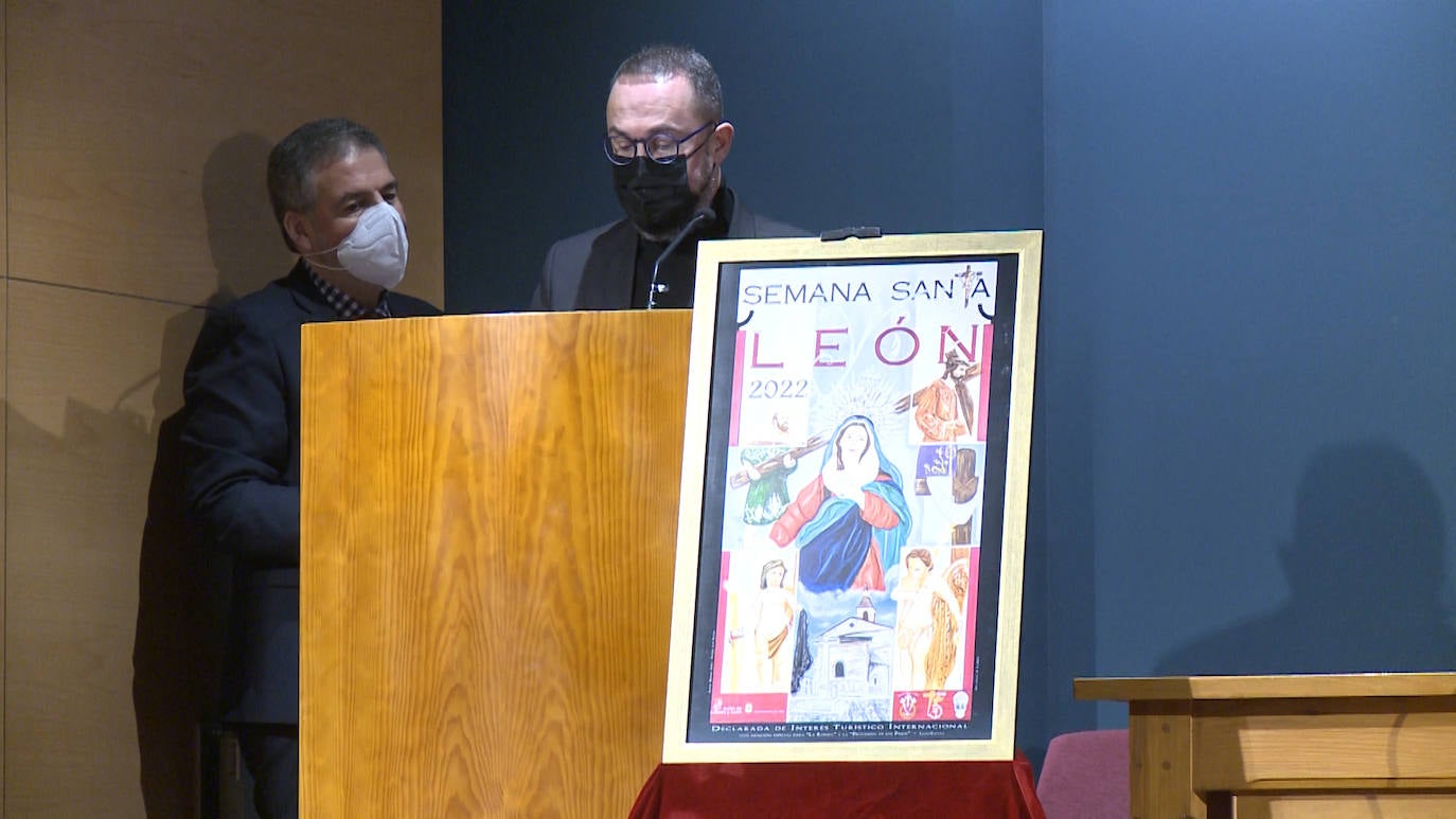 La Junta Mayor de Semana Santa de León presenta el cartel que representará esta celebración el 2022.