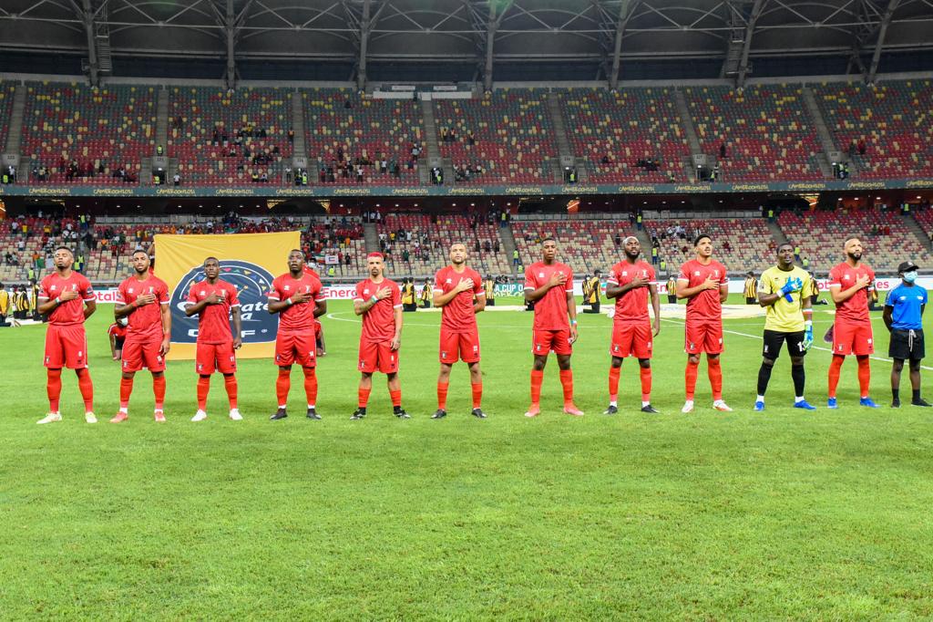 El delantero del Langreo, cedido por la Cultural, disputa la primera Copa de África a la que llega Guinea Ecuatorial por méritos propios.